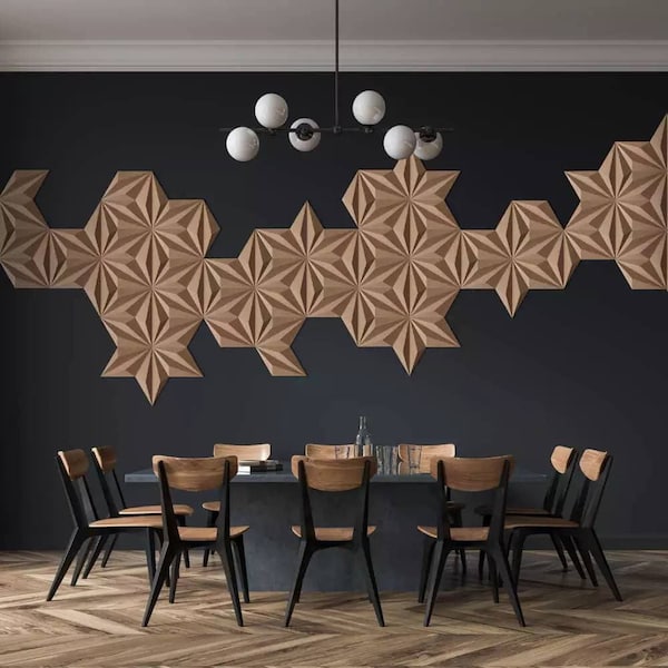 Acoustic Panels, Soundproofing Tiles, Sound Diffuser, Sound Absorbing Panels, 3D Wall Art, Studio Acoustic Wall Décor, Modern Wall Paneling