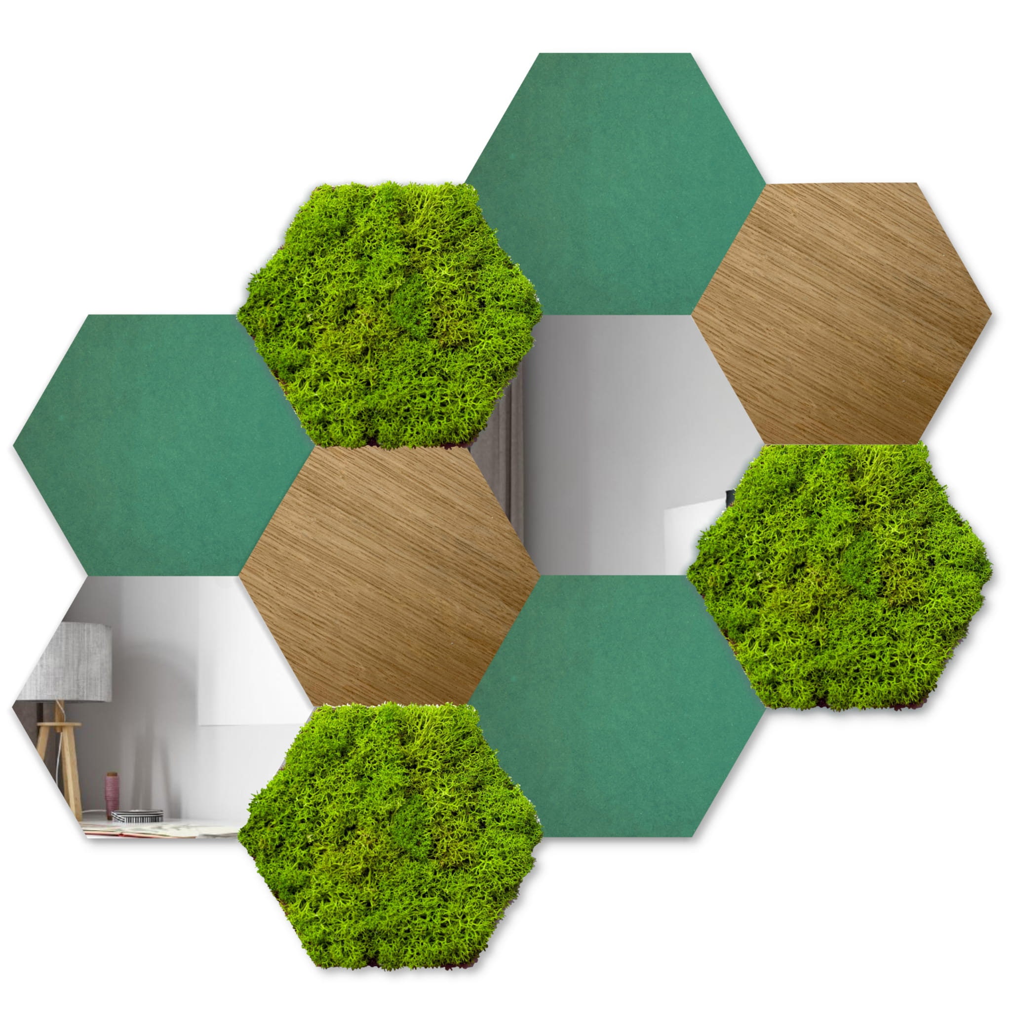 3D Hexagon Wall Tiles Décor Panels Mosaic Tiles Etsy UK