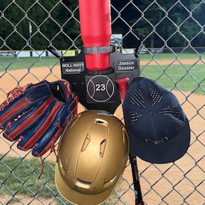 Custom Dugout Buddy – Personalized Baseball & Softball Gear Hanger