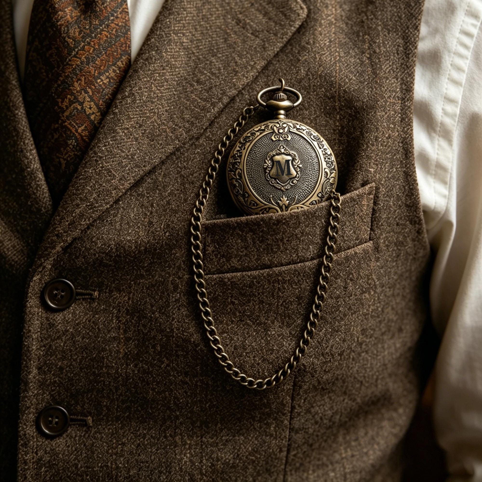 Personalized Engraved Pocket Watch
