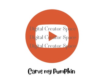 NEW! FALL! YouTube Subscribe Button Transparent Background (PNG Download)