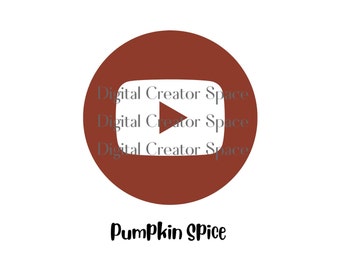 NEW! FALL! YouTube Subscribe Button Transparent Background (PNG Download)