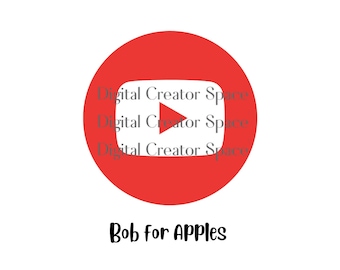 NEW! FALL! YouTube Subscribe Button Transparent Background (PNG Download)
