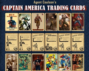 Agent Coulson's Captain America Trading Cards: Movie Prop Replica (Digital Download)
