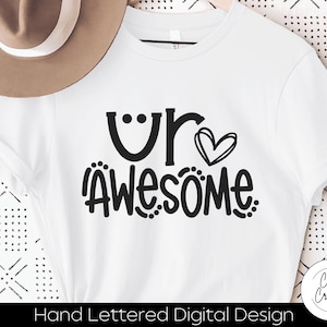 You Are Super SVG SOFORTIGER DOWNLOAD dxf, svg, eps, png, jpg, pdf für die Verwendung mit Programmen wie Silhouette Studio oder Cricut Design Space