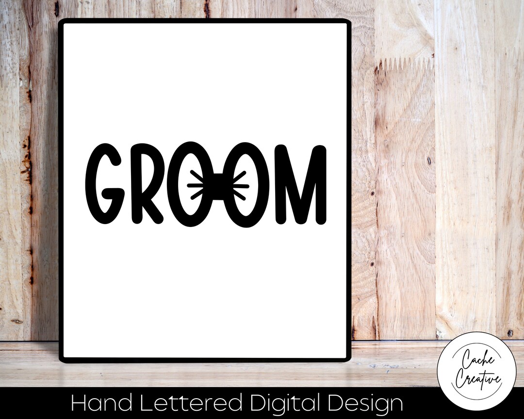 Groom SVG INSTANT DOWNLOAD Dxf Svg Eps Png Jpg Pdf for - Etsy Canada