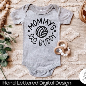 ママの小さなバレーボール仲間 SVG 即時ダウンロード dxf、svg、eps、png、jpg、pdf Silhouette Studio/Cricut Design などのプログラムで使用可能