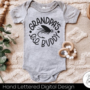 Morfars lilla flugfiskekompis SVG DIREKT NEDLADDNING dxf, svg, eps, png, jpg, pdf för användning med program som Silhouette Studio/Cricut Design