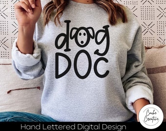 Dog Doc Veterinarian SVG: Pet Lover Gift (Digital Download)