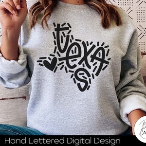 US Bundesstaat Texas svg INSTANT DOWNLOAD dxf, svg, eps, png, jpg, pdf für die Verwendung mit Programmen wie Silhouette Studio oder Cricut Design Space