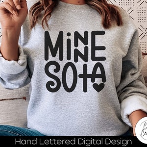Minnesota, MN state svg INSTANT DOWNLOAD dxf, svg, eps, png, jpg, pdf for use with programs like Silhouette Studio or Cricut Design Space