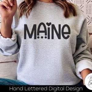 Maine svg, Maine png, Maine state svg INSTANT DOWNLOAD dxf, svg, eps, png, jpg, pdf for use with programs like Silhouette Studio or Cricut