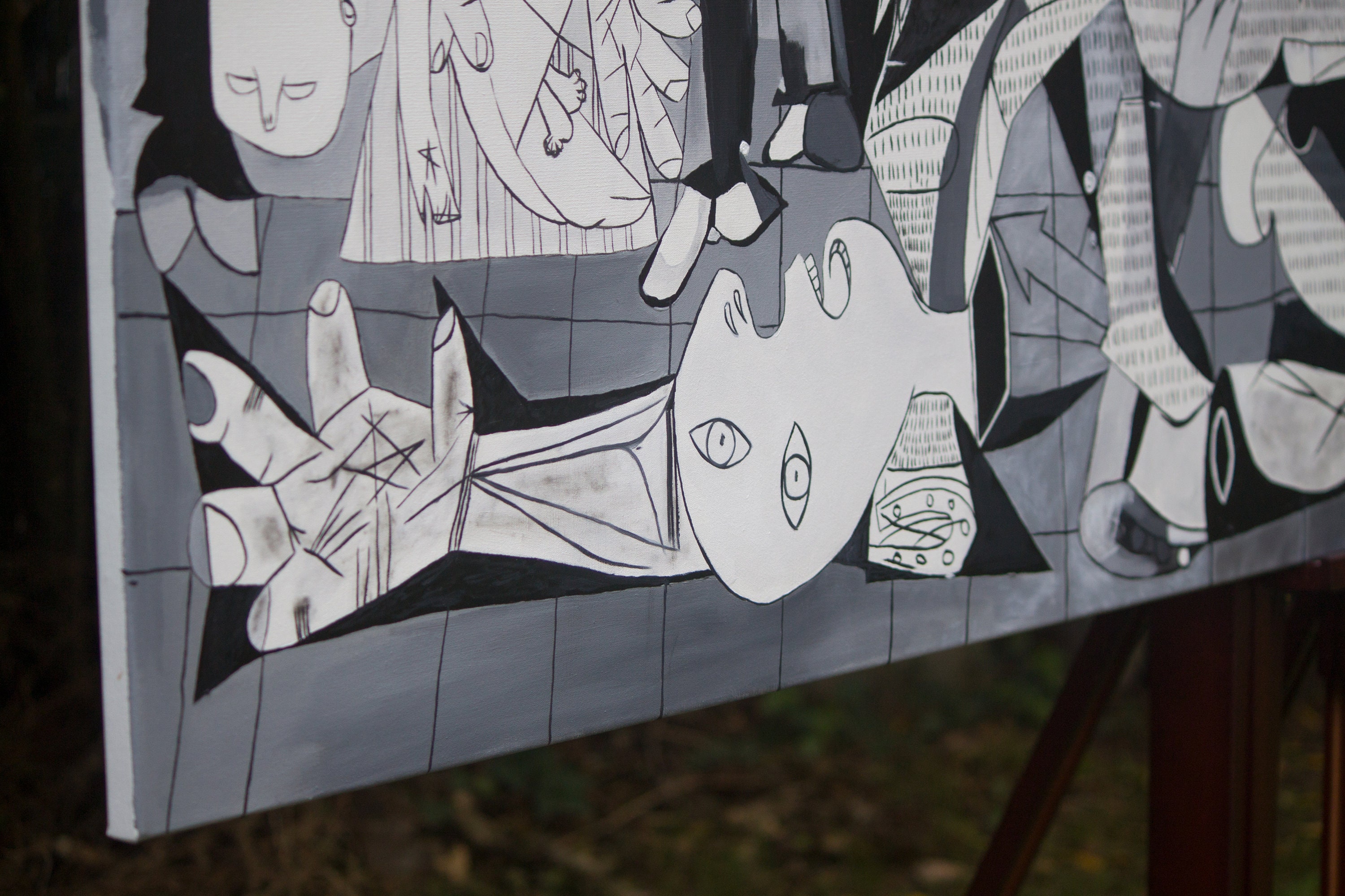適当な価格 Replica Oil Picasso) (pablo Guernica (240x108) Etsy - ジャケット・アウター
