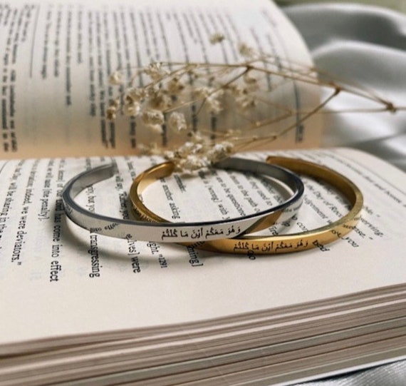 Arabic cuff bracelet sale
