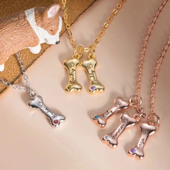 Personalised 18K Gold Plated Dog Mom 
