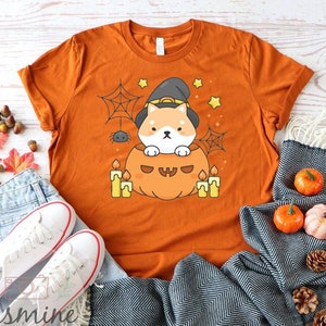 Kawaii Halloween Shirt Pastel Goth Clothing Creepy Cute Clothes Spooky Kawaii Top Harajuku Shirt Yami Kawaii Top Cute Pumpkin Top Fairy Kei