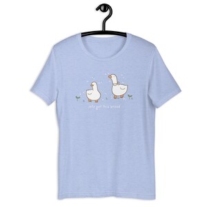 Lets Get This Bread Shirt Kawaii Duck TShirt Harajuku Clothes Kawaii Fashion Pastel Kawaii Top J-Fashion Top Cottagecore Clothes Yume Kawaii