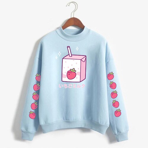 Harajuku Kawaii Strawberry Sweatshirt