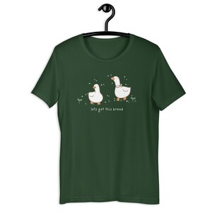 Lets Get This Bread Shirt Kawaii Duck TShirt Harajuku Clothes Kawaii Fashion Pastel Kawaii Top J-Fashion Top Cottagecore Clothes Yume Kawaii