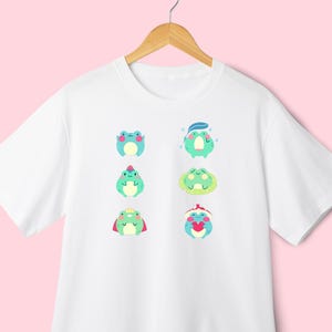 Kawaii Frog Shirt | Harajuku Fashion | Cottagecore Kawaii | Cute Frog Top | J-Fashion Clothing | Yume Kawaii | Frog Lover Gift