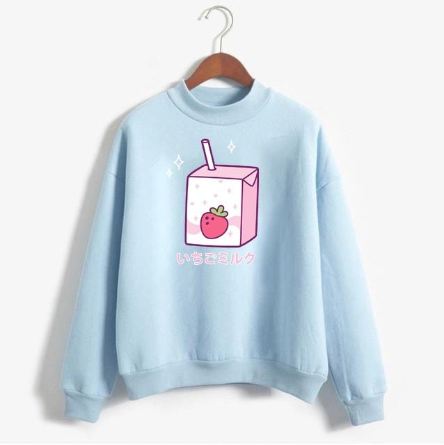 Strawberry cheap milk sweater