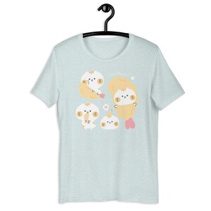Tempurra Cat Shirt Kawaii Cat Shirt Asian Food Pun Shirt Gift for Foodie Harajuku Fashion Cartoon Graphic Tee Kawaii Clothing JFashion Shirt