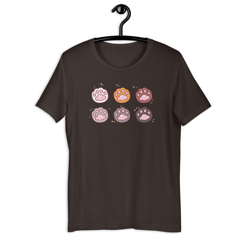 Cat Paw Shirt Harajuku Clothing Kawaii Cat Shirt Yume Kawaii Tee Shirt Pastel Kawaii Clothing Pastel Goth Neko Anime TShirt Decora Kei Top