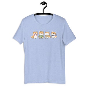 Shiba Inu Shirt Kawaii Dog Tshirt Harajuku Graphic Tee Japanese Crewneck Kawaii Aesthetic JFashion Top Dog Lover Tee Yume Kawaii Clothing