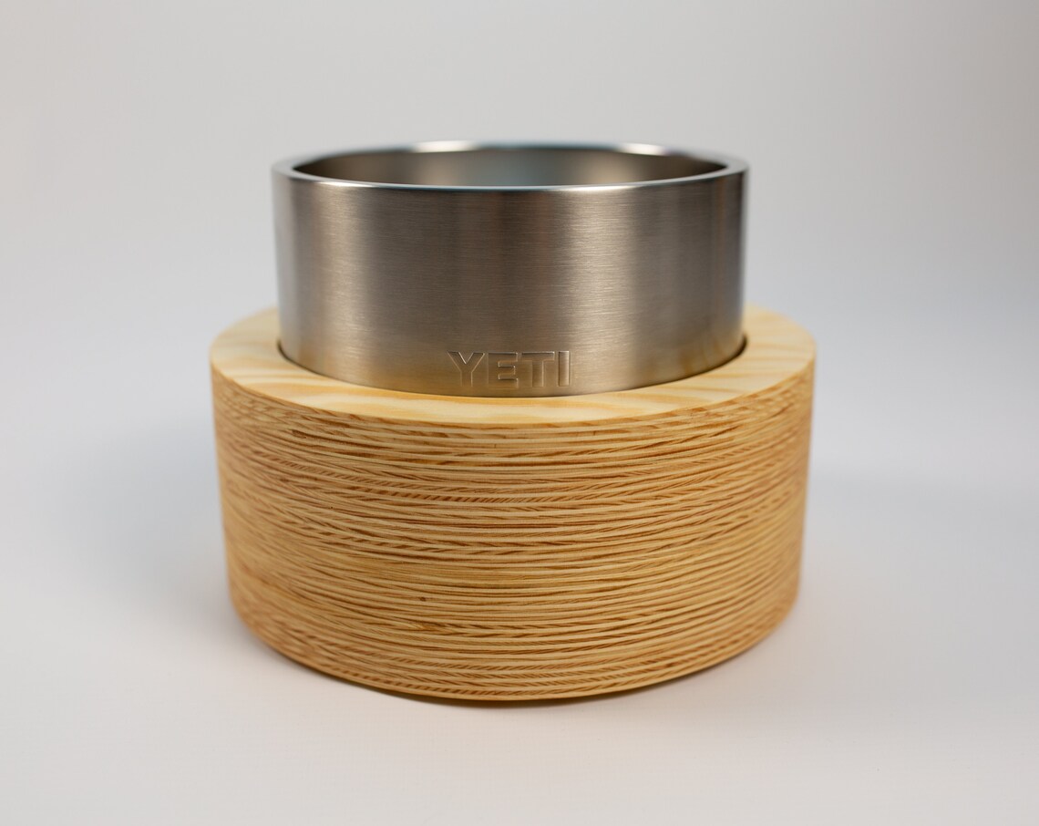 Yeti Dog Bowl Stand Raised Dog Bowl Elevated Dog Bowls Etsy