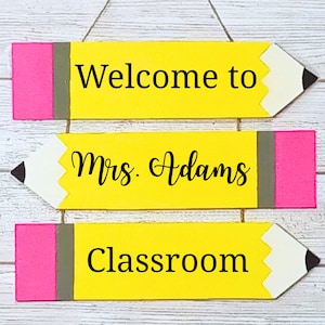 Classroom Door Hanger, Teacher Door Hanger, Teacher Gift Teacher Door Sign, End of Year Teacher Gifts, Teacher Classroom Sign, Teacher Sign