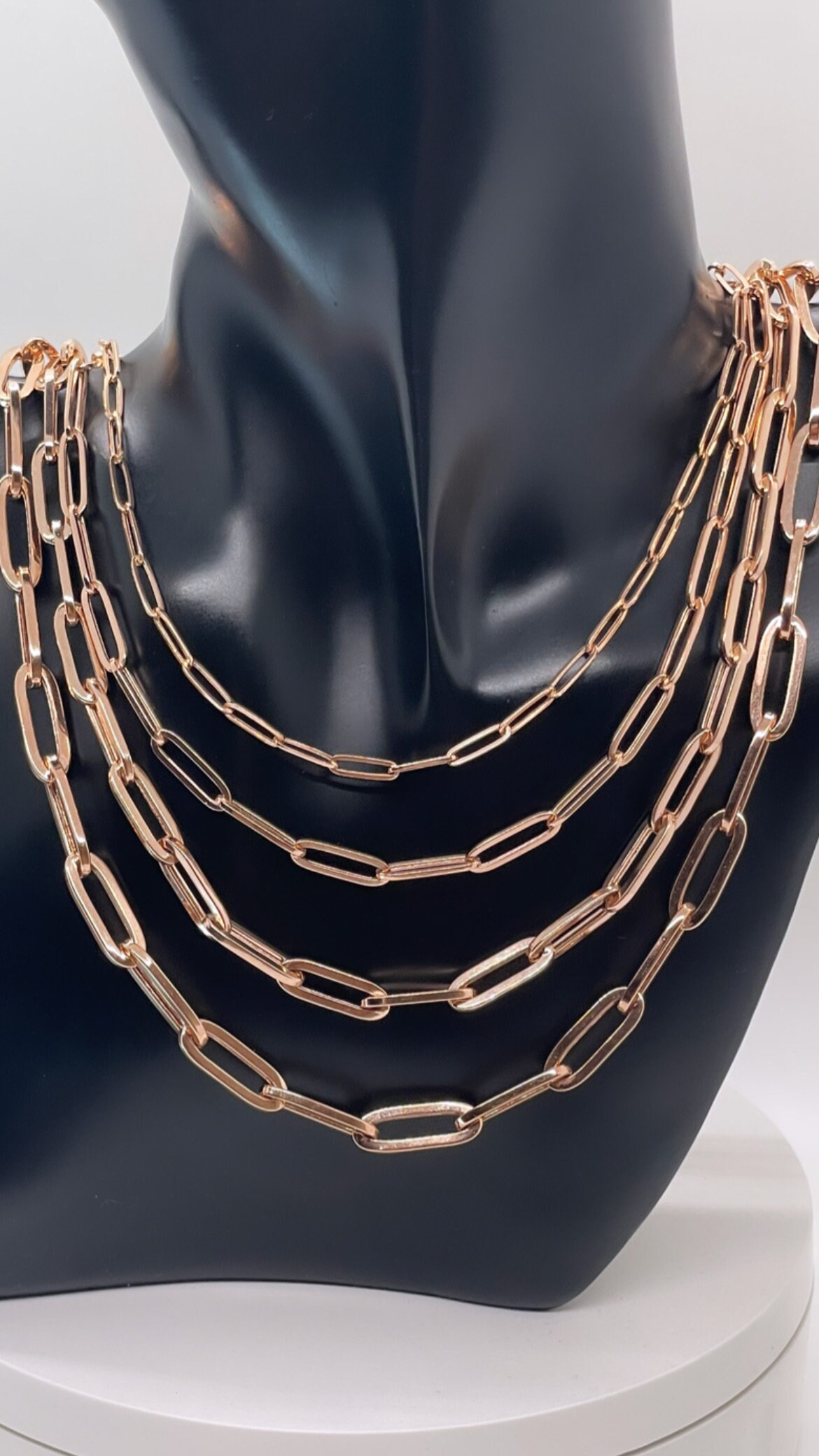 Nuragold 10K Real Yellow Gold Round Box Chain Necklace 16"-30" (1.5mm-3.5mm) Italian Jewelry For Men & Women