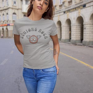 Senior Girl Tshirt, High School Shirt, College T shirt, Teen Girl Gift, Graphic T shirt, Soft Triblend, Fitted Tee, Slim Fit T-Shirt