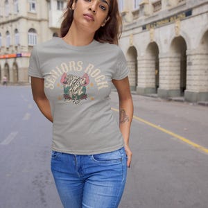 Senior Girl Tshirt, High School Shirt, College T shirt, Teen Girl Gift, Graphic T shirt, Soft Triblend, Fitted Tee, Slim Fit T-Shirt