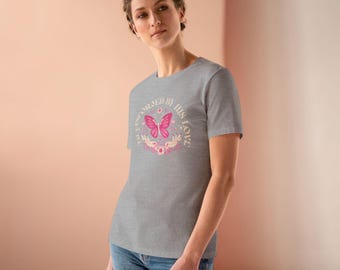 Christian T Shirt, Women Tshirt, Religious T Shirt, Bible Based Tee, Faith Gift, Trendy Tee, Graphic T-shirt, Catholic Inspirational Shirt