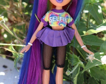 Bratz カスタム ooak ユニークな Bratz 人形コスチューム パーティー エンジェル ヤスミン ボックス入り カスタムアートワーク付き