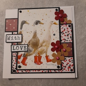 Tarjetas lindas de farmyard
