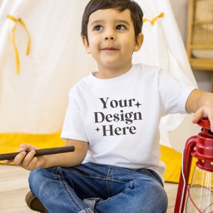 Toddler shirt mockup white toddler t-shirt mockup girl shirt mockup camping mockups kid children shirt mockup kids white t shirt file