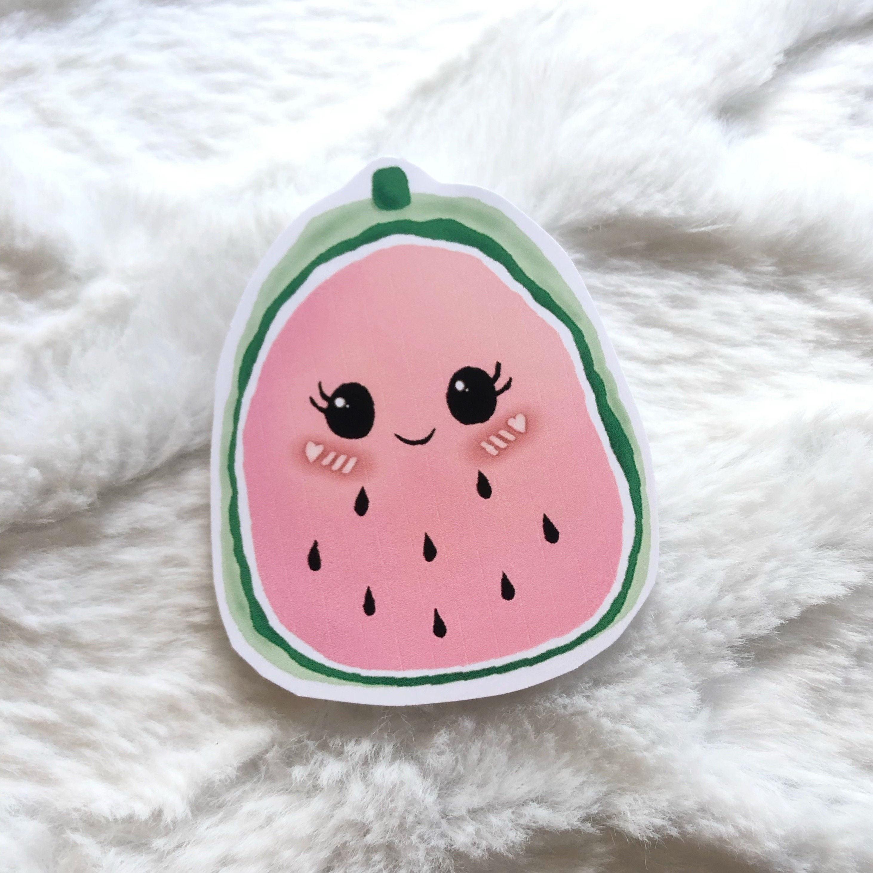 Wanda Watermelon Squishmallow Sticker Waterproof | Etsy