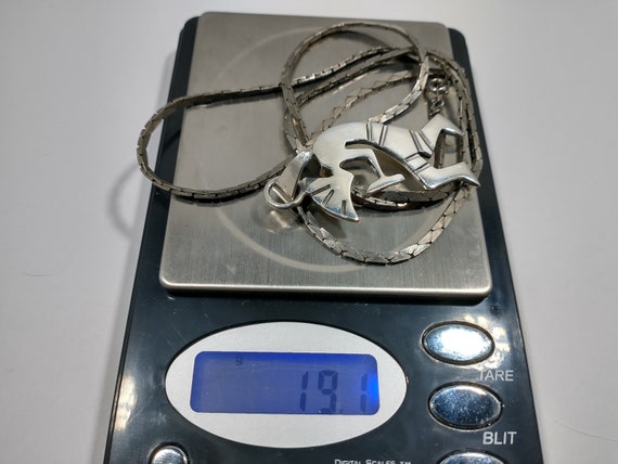 Sterling Silver Large Native American Kokopelli N… - image 5