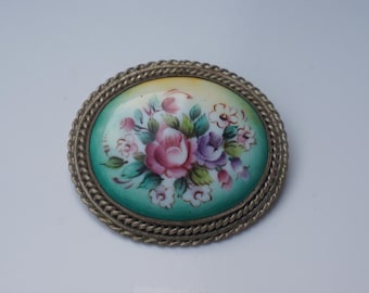 Collana Con Medaglione Ovale In Argento Sterling Placcato Oro Rosa - Foto 8