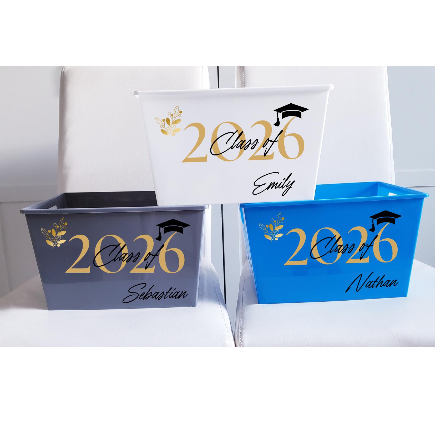 Personalized Graduation Class of 2026 Gift Basket, Custom High School ...