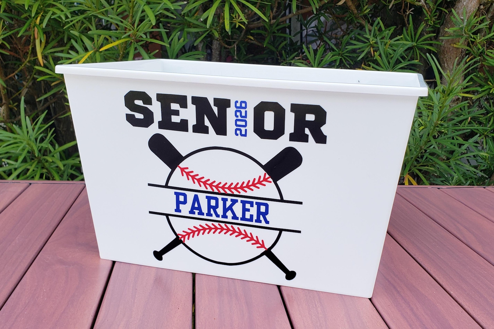 Personalized Senior Night 2026 Name Baseball Bucket Gift, High School ...