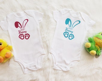 Easter Bunny Baby Onesies for Boys and Girls, Easter Egg Kids Gift