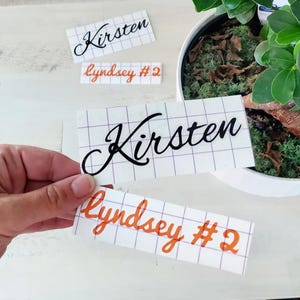 Vinyl Sticker, Name Sticker, Name Decal, Custom name Decal, Decals, Vinyl Decal, Custom Label Sticker, Personalize, Vinyl Name Decal, Gift