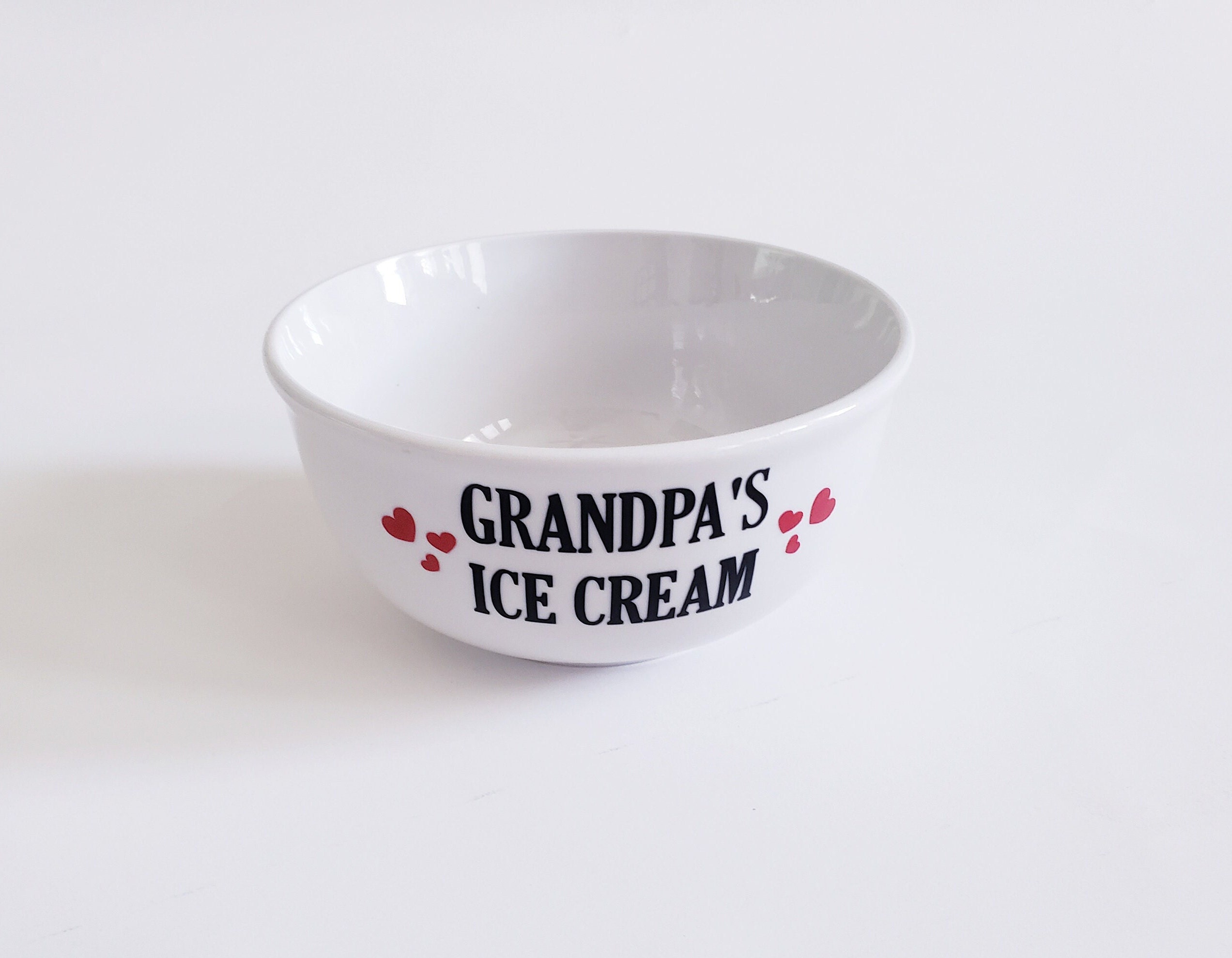 Dad's Ice Cream Bowl, Grandpa's Ice Cream Bowl, Ice Cream Bowl, Ice Cream, Breakfast Bowl, Dad's
