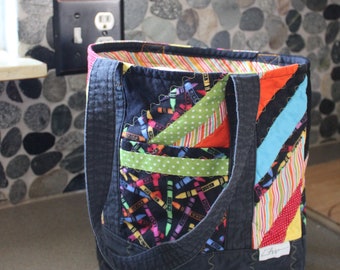 Quilted Tote Bag