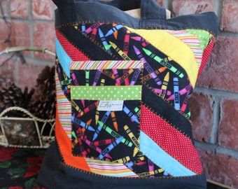 Quilted Tote Bag