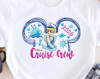 Disney Cruise T-Shirt: Family Vacation Wear (Princess and Characters)