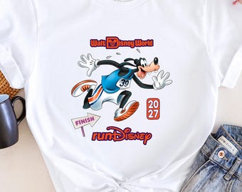 Disney Marathon 2027 Shirt: Goofy Shirt - Family Run Tee