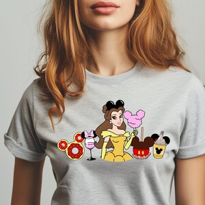 Disney Princess Belle Shirt, Disney Vacation Shirt, Disney Girl Shirt, Disney Matching Shirt, Princess Fun Gift, Princess Birthday Tee